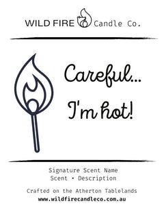 Customised Candle Labels